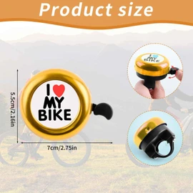 Children's Bicycle Bell, Children's Bell, Bicycle Bell, Children's Bell, Universal Bicycle Bell for Children, Bike Bell Kids, Boys and Girls