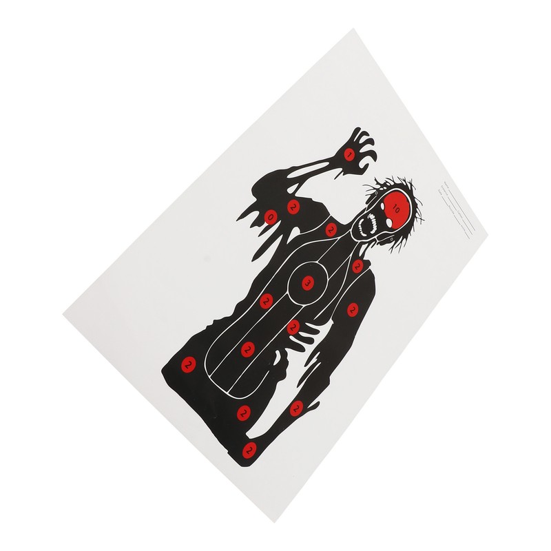 10Pcs Shooting Targets Paper Archery Paper Targets Bow Arrow Hunting
