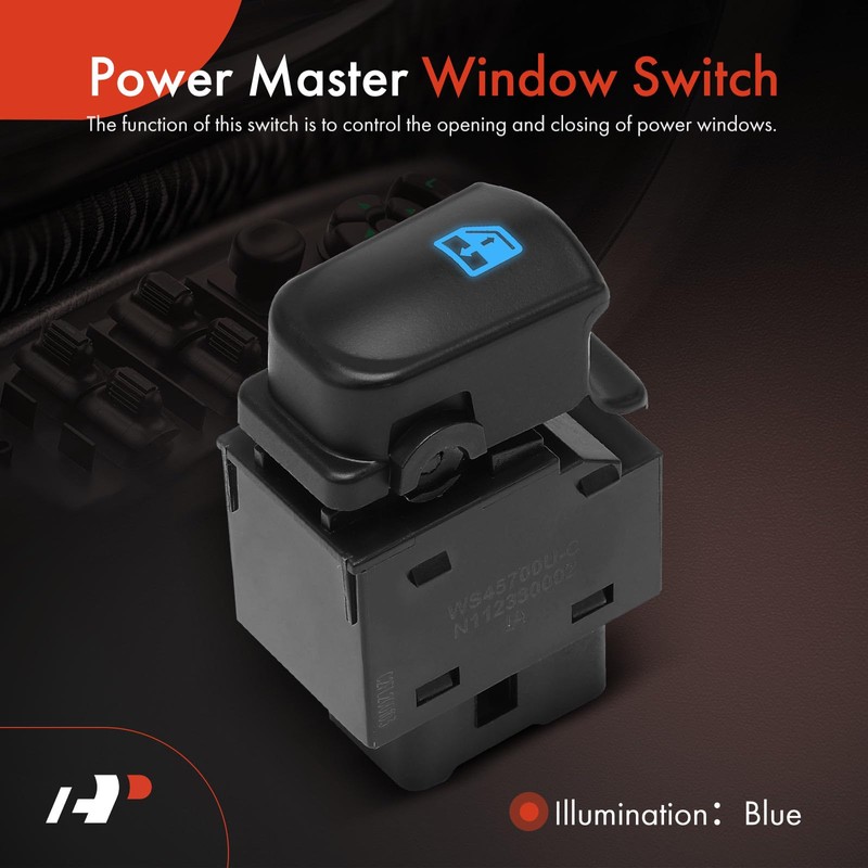 A-Premium Power Window Switch Compatible with Hyundai Elantra 2007 2008