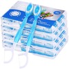 36 Pack Mini Disposable Toothbrushes – 5-in-1 Prepasted Travel Toothbrush