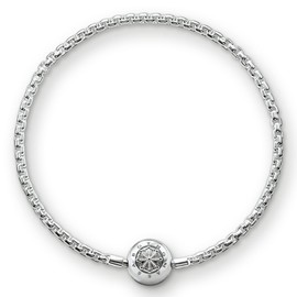 Thomas Sabo KA0001-001-12 Bracelet for Karma Beads, Silver, silver colours