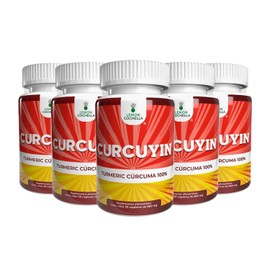 LEMON COCHELLA - CURCUYIN - Suplemento alimenticio. 30 capletas de 860 mg (5pack)