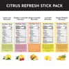 Just Ingredients Electrolyte Powder Citrus Refresh Sample Pack, 5 Single