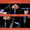 JIOGOWISE Professional Rivet Gun Adapter Kit,Electric Power Drill Rivet Attachment,Easy