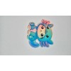 Kitty Cat Axolotl 3 Inch Waterproof Holographic Vinyl Sticker