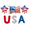 4th of July Decorations Red White and Blue Balloons Patriotic