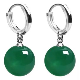 Dragon Ball Potaras Fusion Goku Aretes Perforación Verde E