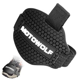 KHDULQ Motorcycle Accessories Motorcycle Shoes, Motorcycle Shoe Protection Boots Gear Shift Shoe Protection Gear Lever Shoe Cover Universal Motorcycle Non-Slip & Anti-fall 1 Piece Gadget Boot