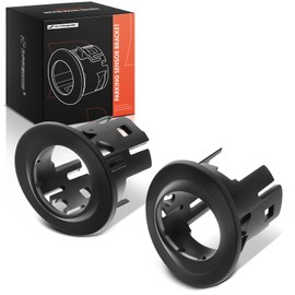 A-Premium 2-PC Rear Left and Right Parking Assist Sensor Retainer Bezels Compatible with Ford Models - F-150 F150 2021-2023, F-150 Lightning 2022-2024