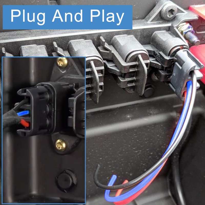 DKARDU Pulse Power Plug Pigtail Connector for Polaris Ranger XP