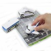 Minicar Pullback Airport 3pcs Set, Airplane Airport Bus, Car Ramps
