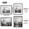 Fixwal 11x14 Picture Frame Set of 6 with Shatter Resistant