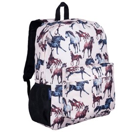 Wildkin 16-inch Kids Backpack – Durable, Padded & Spacious School Bag for Boys & Girls (Horse Dreams)