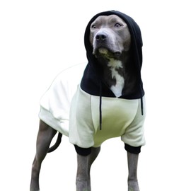 Spark Paws Dog Hoodie - Premium Quality, Buttery Soft, Superior Comfort and Fit, Calming Fleece Interior, Suitable for All Breeds - Olive Cream - 3XL