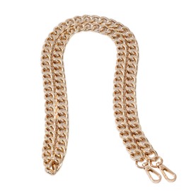 Medium Size Fabulous Metal Shoulder Crossbody Purse Strap Replacement Bag Chain Accessories (48‘’, Gold)