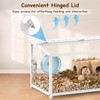 BORISI Hamster Cage Metal - Chewproof Large Hamster Cage, Hamster