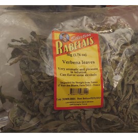 Selection Rabelais French Lemon Verbena Odorata, Aloysia triphylla, Leaf 1.7oz Calm Tea Digestion