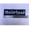 Unbranded Motorhead Patch 10” inch Embroidered Metal back patch White