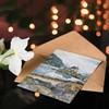 Artery8 Greeting Card Eilean Donan Castle Loch Lake Scotland Landscape