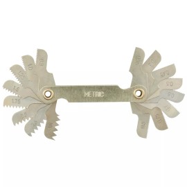 Milwaukee 49-57-5012 0.35-3.00 mm Metric Thread Pitch Gauge