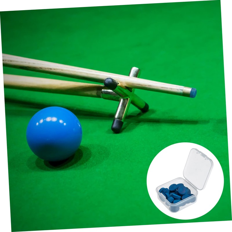 BIUDECO Pool Cue Tips Replacements 20pcs Set Snooker Billiard Cue