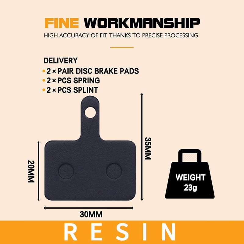 Disc Brake Pads for Shimano M355 M375 M395 M415 M416