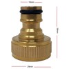 Simply Products 3/4" Brass Tap Adaptor Fitting with Hozelock Quick