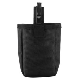 Chiwe Dog Treat Bag, Portable Pet Waist Pouch Portable Multi-Functional Dog Training Treat Bag Pet Food Storage, for Walking Training(Black)