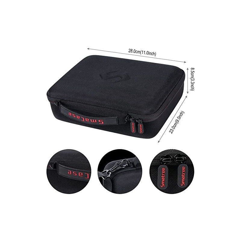 Smatree Carrying Case Compatible for DJI Spark Fly More Drone,Hard
