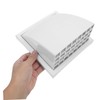 WHAMVOX Outdoor Vent Cover Grille Plastic Wall Vent Cover for