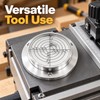 Metal Disc Bubble Level Tool for Precision Alignment – Compact
