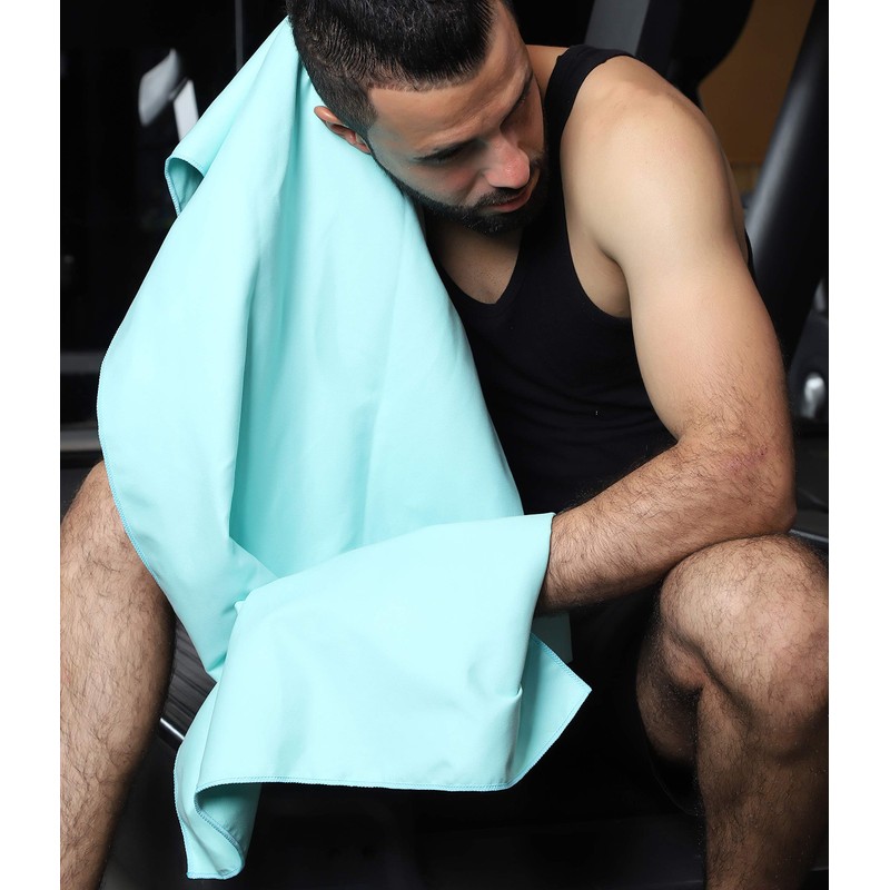 Rainleaf Microfiber Towel Perfect Travel & Gym & Camping Towel.