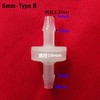 TopHomer Check Valve HA2690A-J7, Professional Grade, Polycarbonate, 12mm, Transparent
