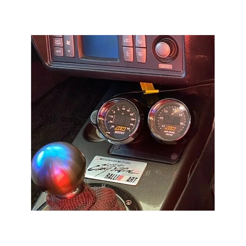 Interior Customz Ashtray Pod 52mm DUAL for Lancer Evo Evolution