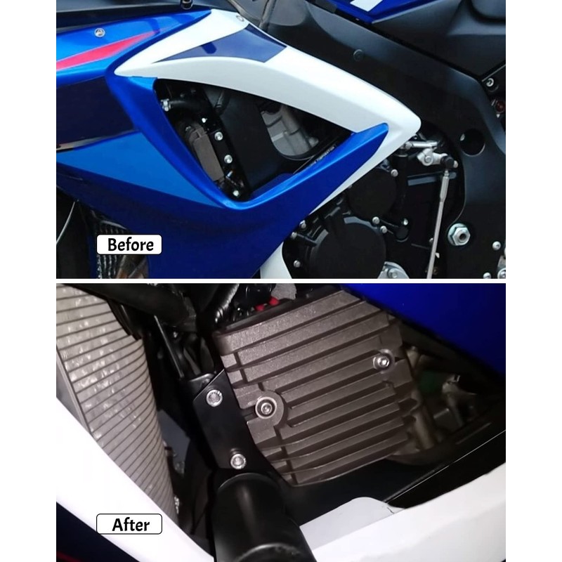 EMIHO Rectifier Regulator Bracket Relocation Kit Fit for Suzuki GSXR