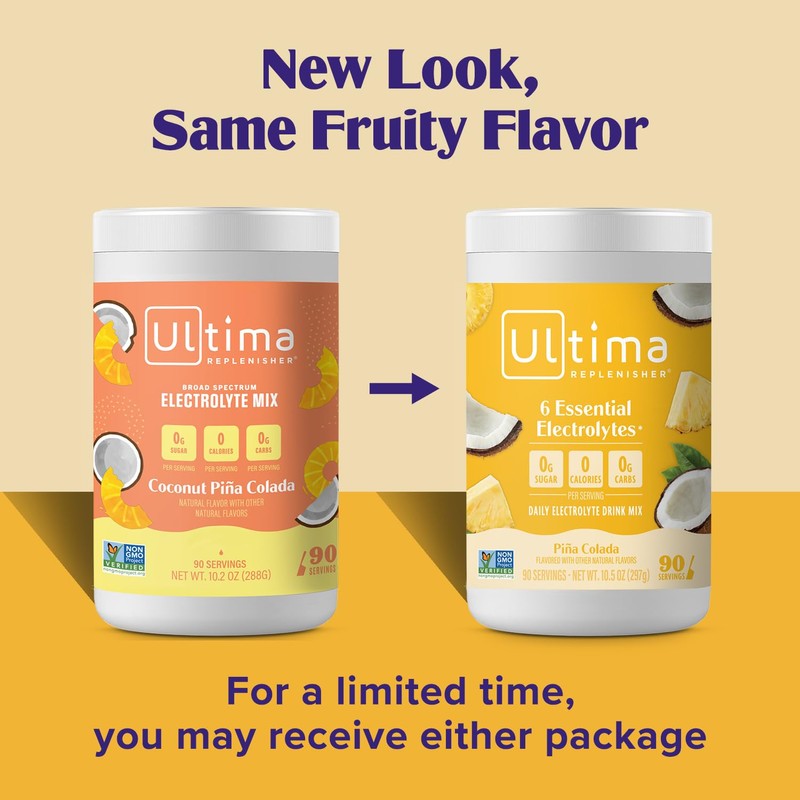 Ultima Replenisher Mocktini Electrolyte Powder Drink Mix – Sugar Free