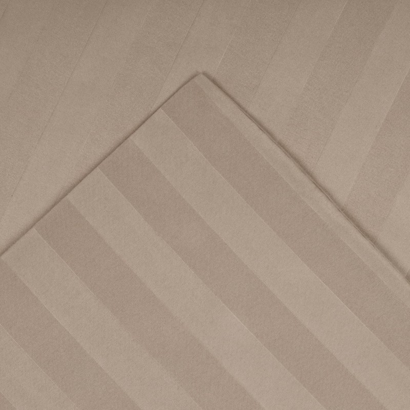 Moonlight Bedding Pillow cases 2 pack - Beige Stripe 50x75cm