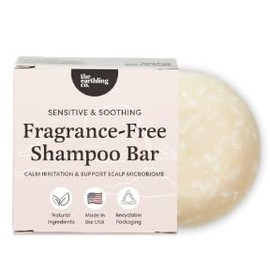 The Earthling Co. Shampoo Bar - Promueve El Crecimiento Del Cabello, Fortalece Y Voluminiza Todo Tipo De Cabello - Fórmula Sin Parabenos Ni Sulfatos Con Ingredientes Naturales Veganos Para Cabe