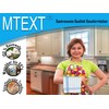 MTEXT Tea Towels, Kitchen Towels, 100% Cotton, Pack of 10,