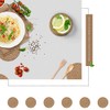 Gracelife 6pcs Cup Mat Pure Cotton Thread Weave Round Drink