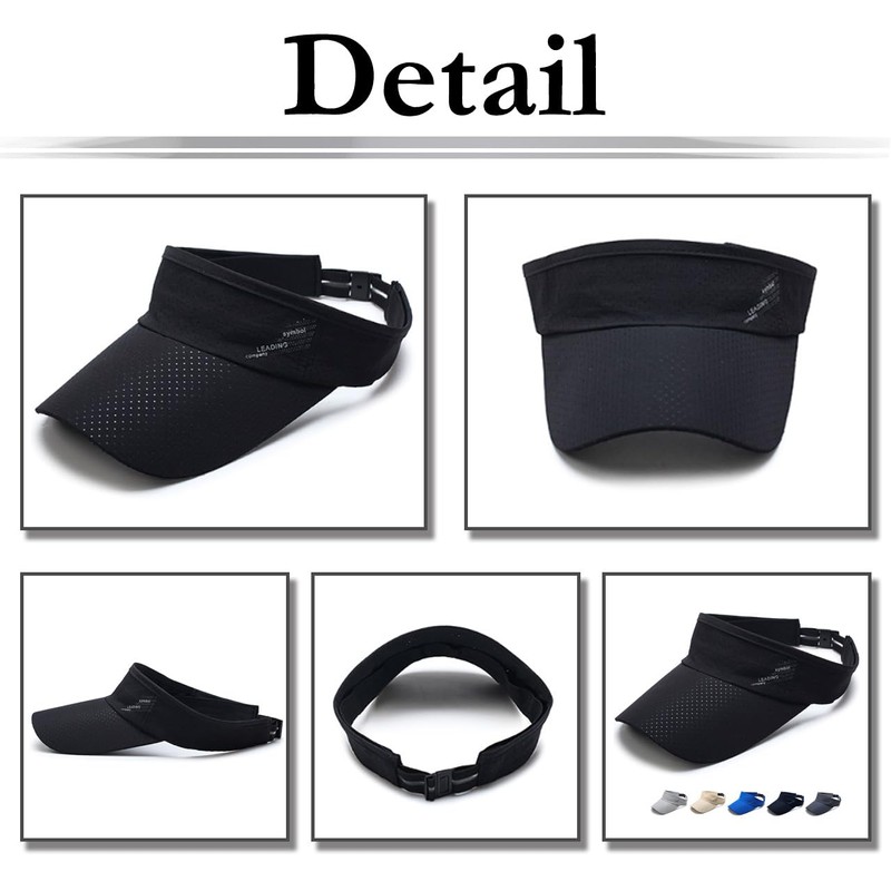 White Fang CA762 Sun Visor, Brim Length, Plain, Hat, Sun