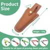 2PCS Leather Sheath for Scissors,Pliers Holder, Garden Pruner Sheath, Belt