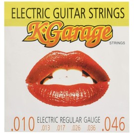 K – Garage Electric Guitar Strings Regular Gauge Electric Guitar Strings. 010 Value Pack of 046
