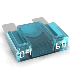 Auprotec Maxi Blade Fuse 20 A - 80 A, 60A Ampere Blue