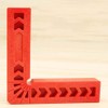 Sourcemall L-Shaped Right Angle Ruler, Corner Clamp, Fixed, Reinforced Plastic,
