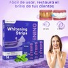 Purple Teeth Whitening Strips Pack Cajas Tabletas Tiras Blanqueadoras Dientes