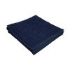 90 Momme Hand Towels, Commercial Towels, Set of 10, Navy,