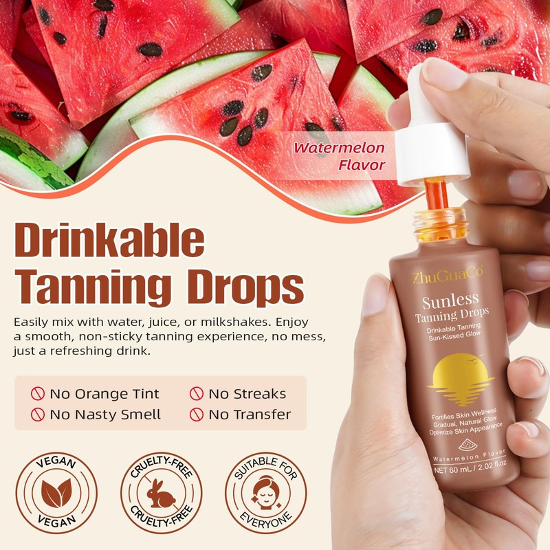 Tanning Drops for Drinking, Tanning Drops for Drinking, Tanning Drops