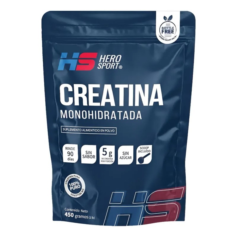 Creatina Mono-hidratada 450gr Hero Sport