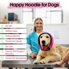 Dog Calming Hoodie, Dog Ear Muffs Noise Protection & Anxiety